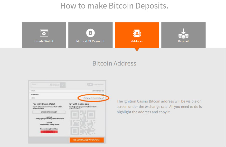 Bitcoin Deposits at Bovada Poker